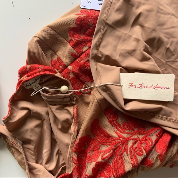 For Love & Lemons Temecula One Shoulder Mini - Picture 6 of 8